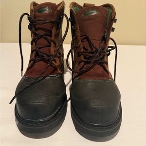 Hytest Safety Footwear Brown and Black Boots